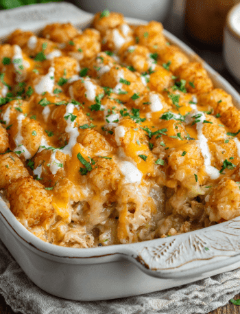 Chicken Tater Tot Casserole
