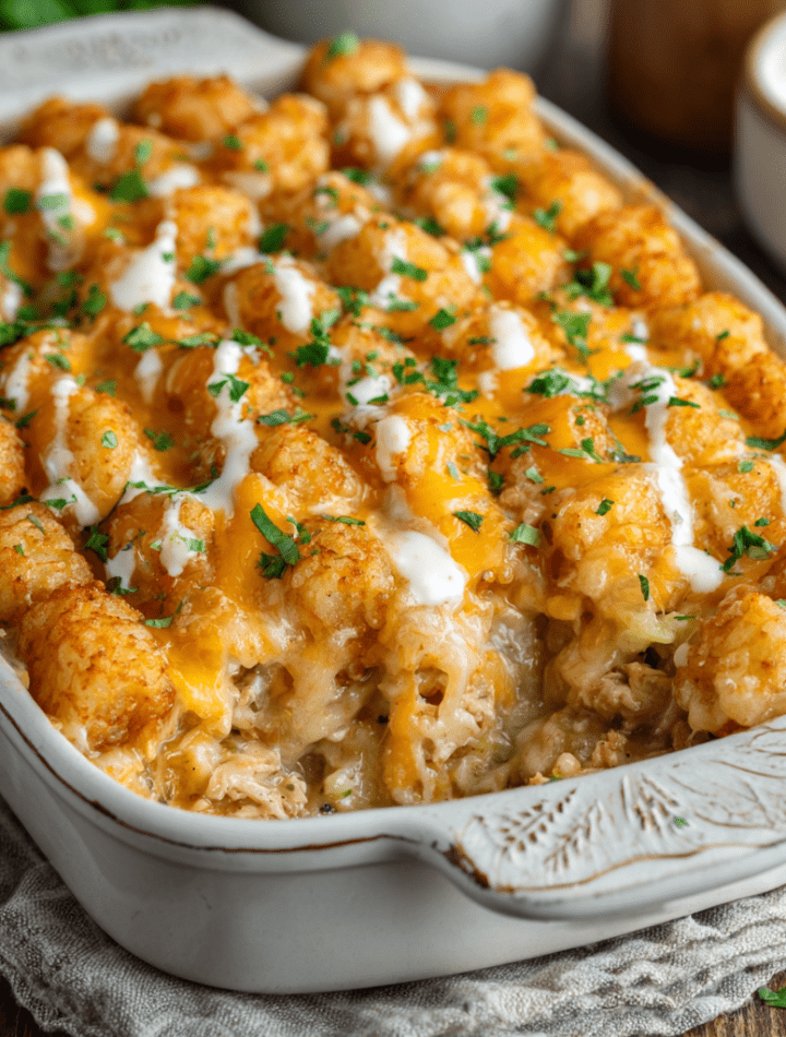 Chicken Tater Tot Casserole