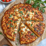 3-Ingredient Cottage Cheese Pizza Crust