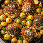 Garlic Parmesan Chicken and Potatoes