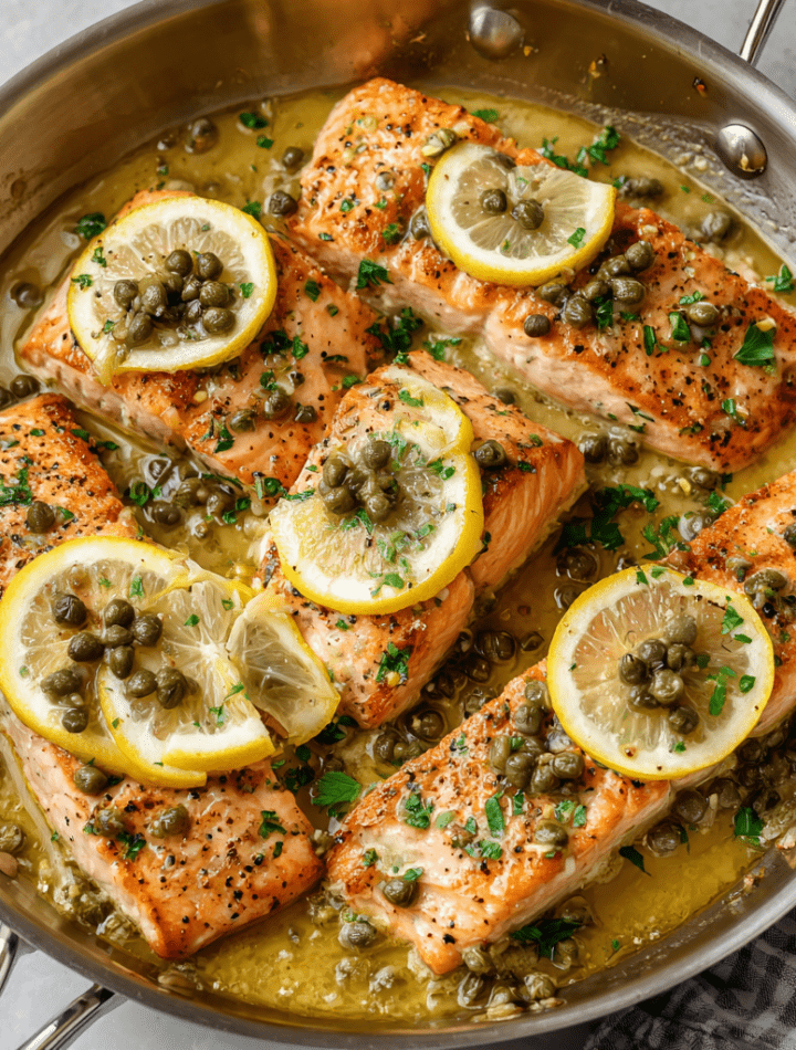 Salmon Piccata