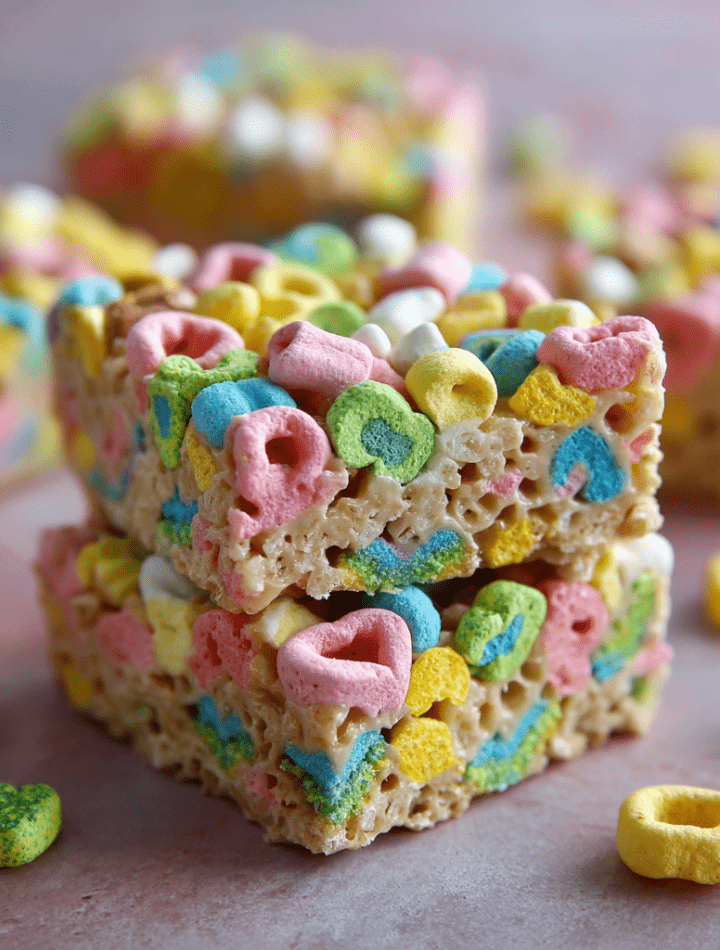 Lucky Charms Treat Bars