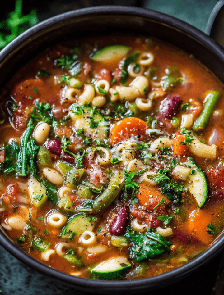 Olive Garden-Inspired Minestrone Soup