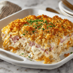 Easy Chicken Cordon Bleu Casserole