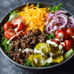 Low Carb Burger Bowl Recipe
