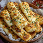 Cheesy Garlic Breadsticks Recipe