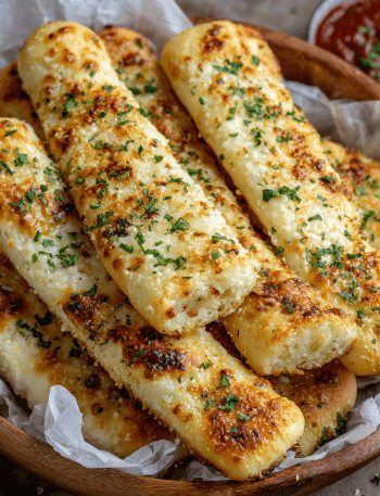 Cheesy Garlic Breadsticks Recipe