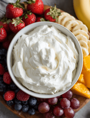 Fruit Dip with Marshmallow Fluff