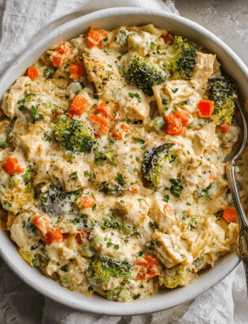Lightened-Up Chicken Casserole