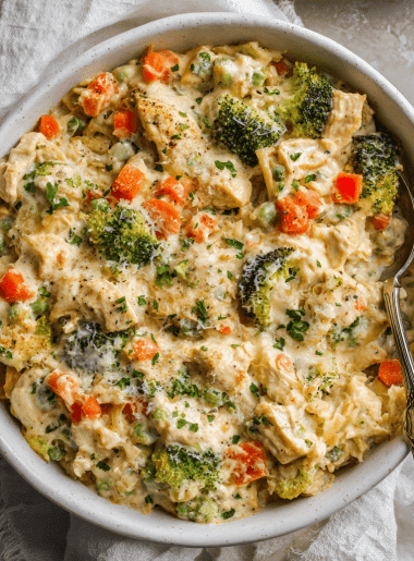 Lightened-Up Chicken Casserole