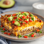 Taco Egg Bake Slabs