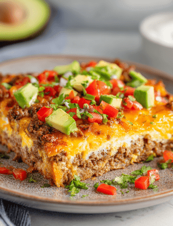 Taco Egg Bake Slabs