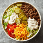 Big Mac-Style Protein Bowls