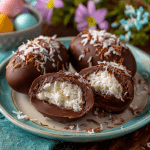 Coconut Cream Chocolate Easter Eggs