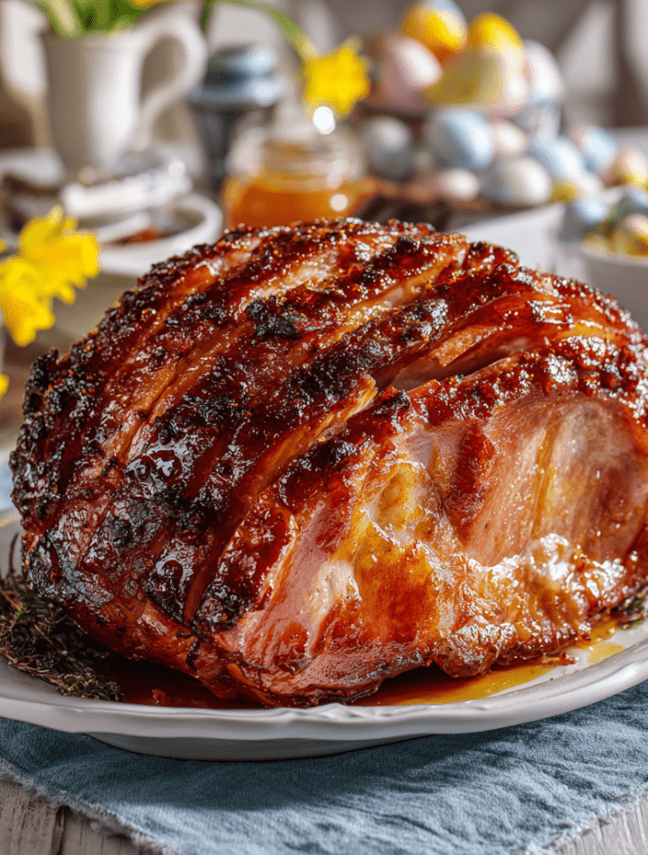 Glazed Easter Ham