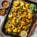 Golden Turmeric Roasted Cauliflower & Quinoa Bowl