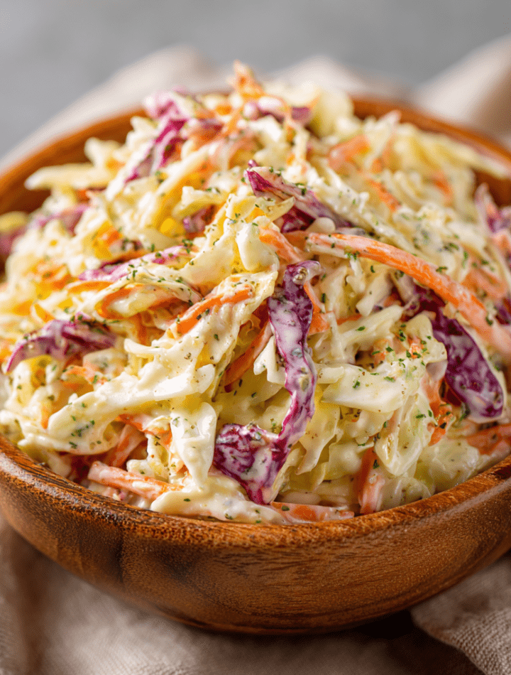 Best Creamy Coleslaw Recipe