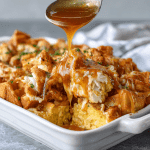 Chicken & Waffles Casserole