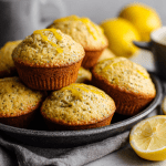 Healthy Lemon Drizzle Muffins