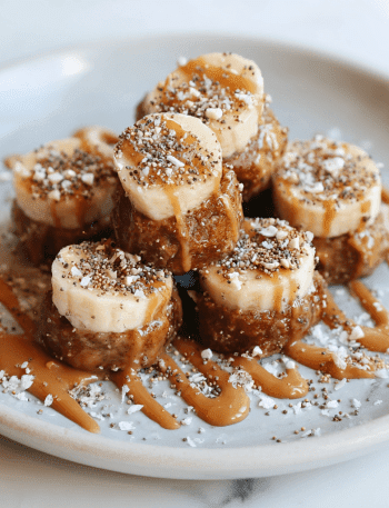 Banana and Almond Butter Bites