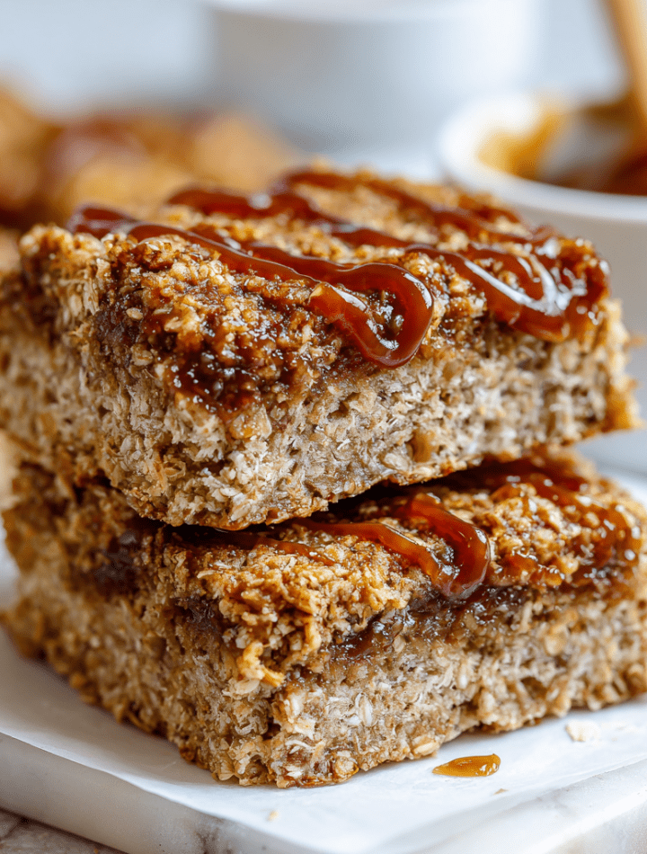 Healthy Banana Oatmeal Bars