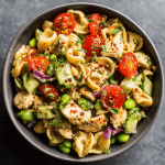 High Protein Pasta Salad