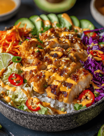 Bang Bang Chicken Bowl