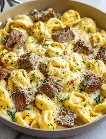 Garlic Steak Tortellini