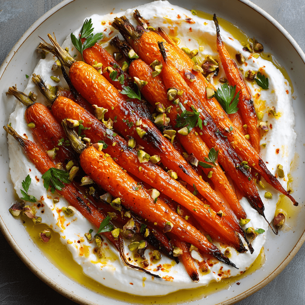 Roasted Carrots with Whipped Ricotta