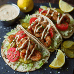 Cajun Shrimp Tacos with Creamy Remoulade