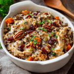 Harvest Chicken and Wild Rice Casserole