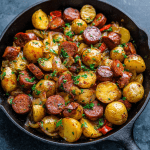Smoked Sausage and Potato Skillet