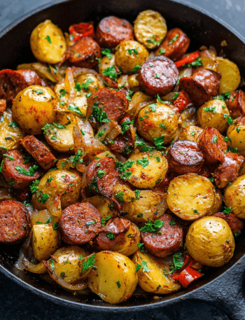 Smoked Sausage and Potato Skillet