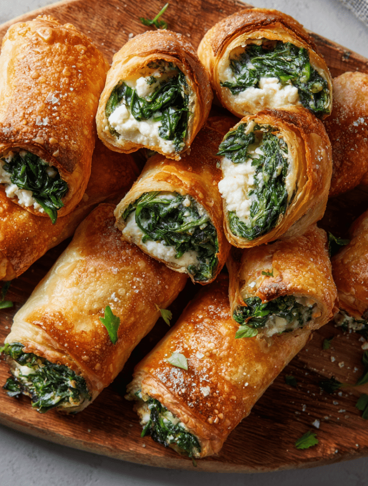 Spinach and Ricotta Rolls