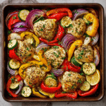 Sheet-Pan Greek Chicken and Veggies