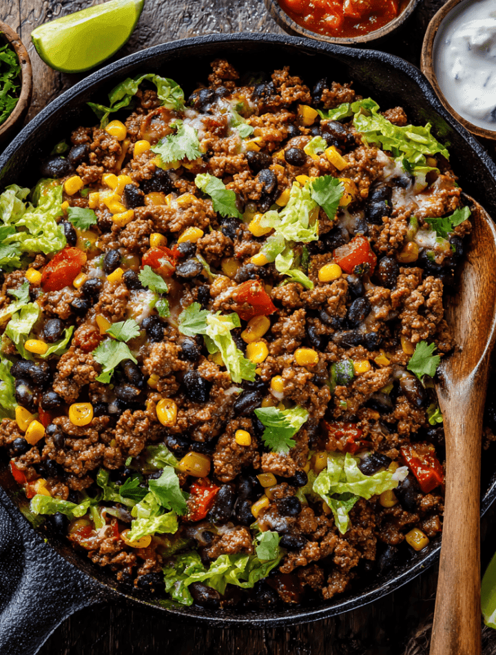 Lean Beef Taco Skillet