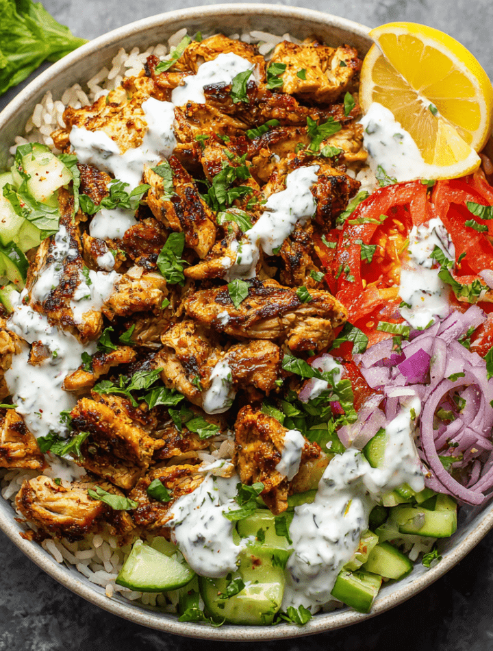 Chicken Shawarma Bowls
