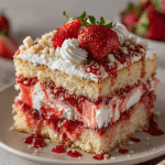 Best Strawberry Earthquake Cake