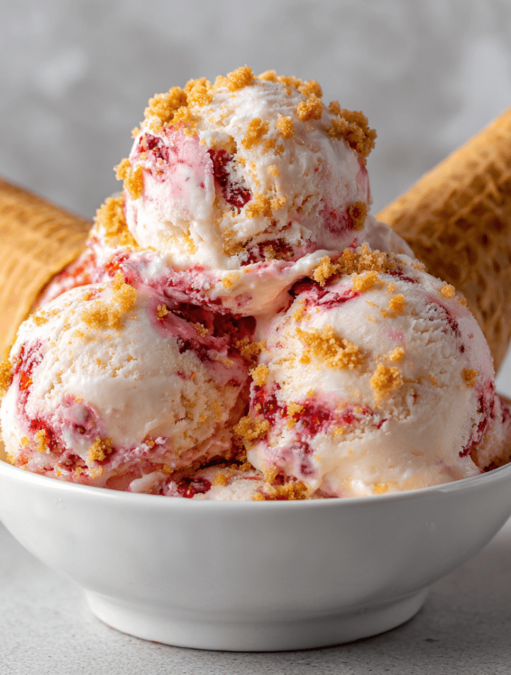 Strawberry Cheesecake Ice Cream