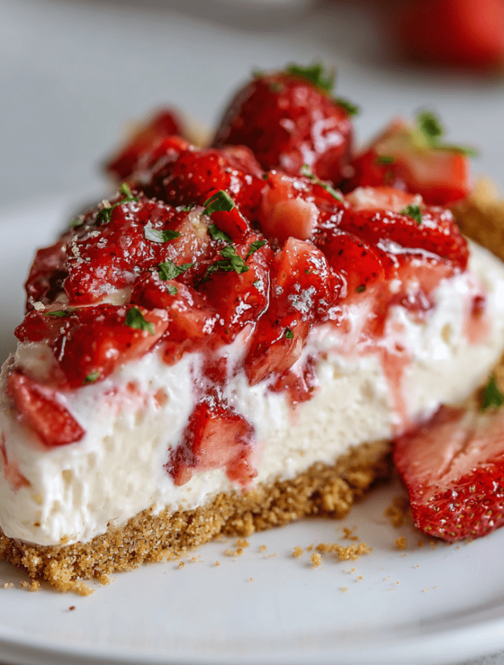Strawberry Cream Pie