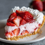Strawberry Icebox Pie