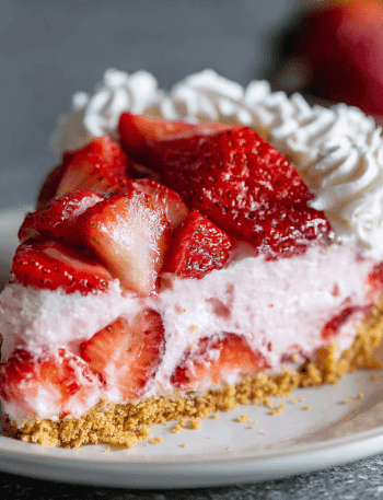 Strawberry Icebox Pie
