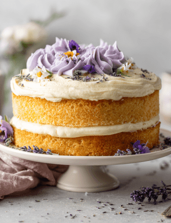 Honey Lavender Cake