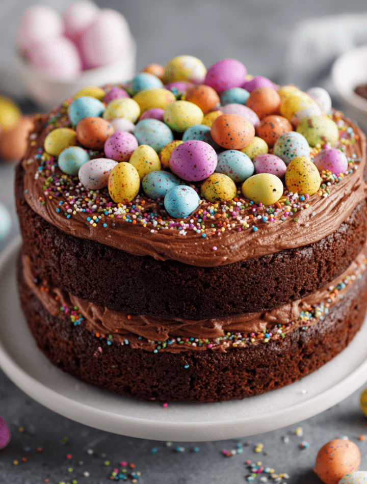 Mini Egg Chocolate Cake