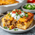 Cheesy Taco Corn Casserole