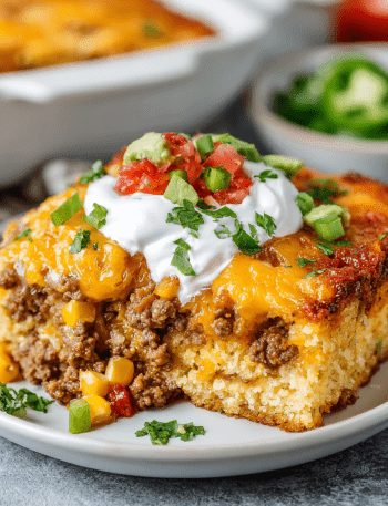 Cheesy Taco Corn Casserole