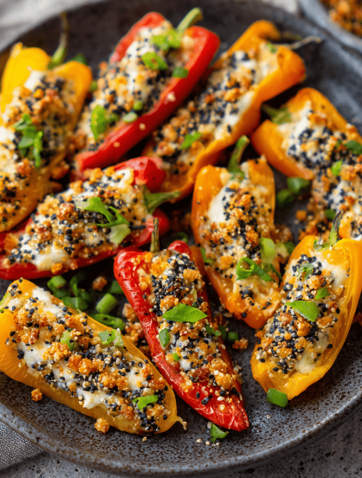 Easy Cheese and Everything Bagel