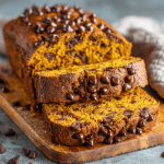 Pumpkin Chocolate Chip Bread