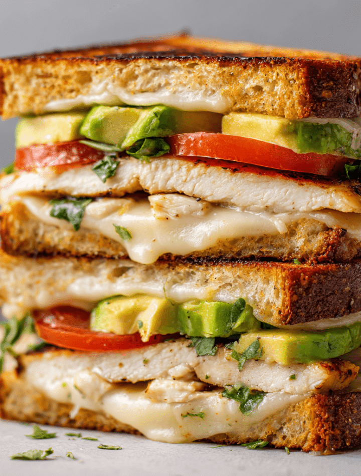 Chicken Avocado Melt Sandwich