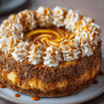 Pumpkin Spice Churro Cheesecake Swirl